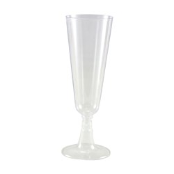 Plastic Champagne Flute Glass 145ml