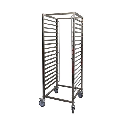 Gastronorm 2/1 Trolley 18 Tray S/S